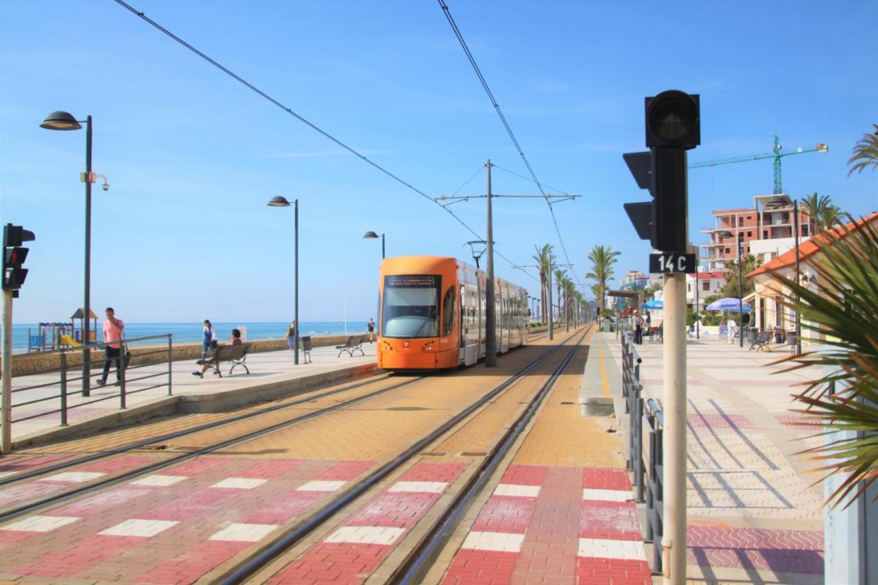 Apartamento Con Magnifica Terraza En El Campello C105 Alicante Kültér fotó